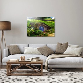 Obraz na szkle - Hobbit (70x50 cm)