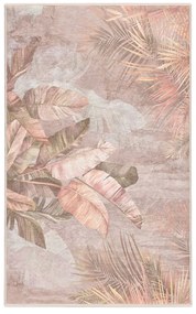 Beżowy dywan odpowiedni do prania 160x230 cm Dusty Leaves – Mila Home