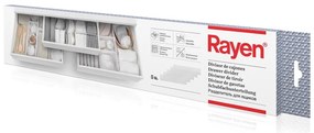 Plastikowe przegrody do szuflad zestaw 5 szt. – Rayen
