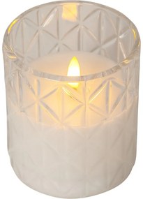 Świeczka LED na baterie (wysokość 10 cm) Flamme Romb – Star Trading