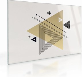 Obraz na szkle - Kształty geometryczne N⁰4 (70x50 cm)