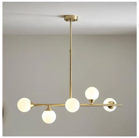 Endon 101347 - Żyrandol na pręcie OTIS 5xG9/3W/230V złoty