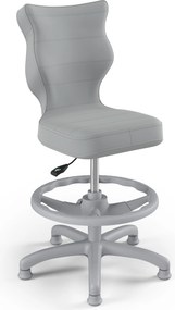 Krzesło dziecięce Petit szary Velvet 03 rozmiar 4 (133-159 cm) WK+P