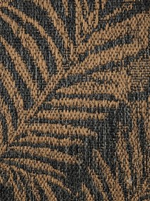 Dywan uniwersalny Mira Roślinny czarno brązowy 200 cm x 280 cm