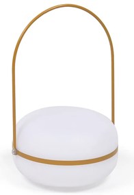 Lampa zewnętrzna z żółtym uchwytem Kave Home Tea