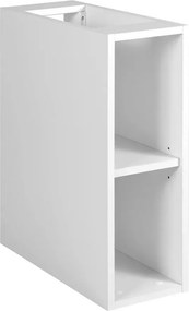 Biała wąska półka łazienkowa 20 cm T0-S43