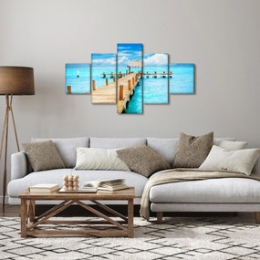 Obraz - Molo (125x70 cm)