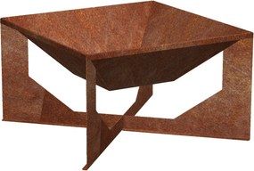 Vento Ognisko ogrodowe 50 x 50 x 30 cm, corten CORGARDEN 1014