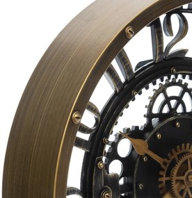 Zegar ścienny z widocznym mechanizmem MECA, Ø 27 cm