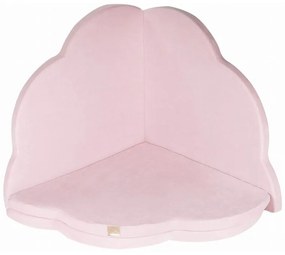 Jasnoróżowa mata do zabawy dla dzieci 160x160 cm – Meowbaby