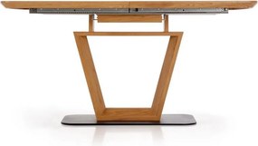 Rozkładany stół na jednej nodze Blacky