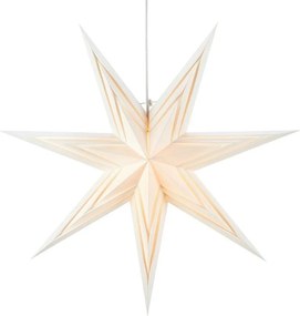 Biała wisząca dekoracja świetlna ze świątecznym motywem ø 70 cm Sombra – Markslöjd