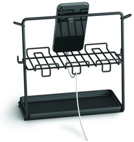 Czarny organizer biurowy My Pocket - Metaltex