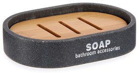 Mydelniczka SOAP z bambusowym ociekaczem