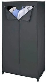 Czarna tekstylna szafa 75x150 cm Deep – Wenko