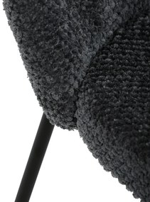 Zestaw krzeseł do jadalni Bouclé CT-W1077 GREY2, 4szt.