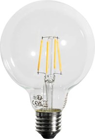 Zestaw 5 Żarówka LED E27 z 3-stopniowym ściemnianiem G95 4W 450lm 3000K