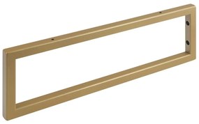 Stalowy stelaż pod blat w kolorze złota 49x3 cm – Sapho