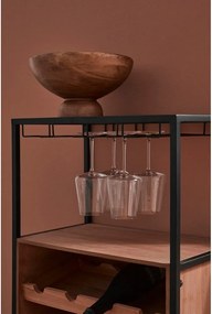 Szafka na wino w naturalnym kolorze liczba butelek 12, 51x91x30 cm Isaac – Yes Everyday