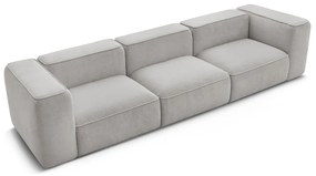 Jasnoszara sofa 345 cm Zephyr – Bobochic Paris