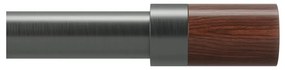 Stalowy regulowany karnisz 91 - 183 cm Blok – Umbra
