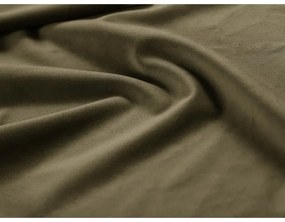 Zielone tapicerowane łóżko dwuosobowe ze schowkiem/bez zagłówka ze stelażem 200x200 cm Susan – Micadoni