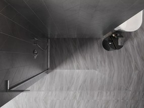 Mexen Kioto-X L ścianka prysznicowa Walk-in 70 x 200 cm, transparent 10 mm, chrom - 800-070-107-01-00-X