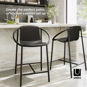 Czarny plastikowy hoker 90 cm Ringo – Umbra