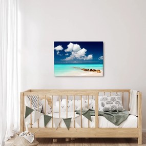 Obraz - Tropikalna plaża (70x50 cm)