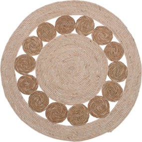 Dywan do salonu okrągły w stylu boho, Ø 80 cm