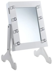 Lustro z oświetleniem kosmetyczne 29x44 cm Coffer Lux LED – Tomasucci
