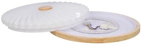 Biała lampa sufitowa LED 38x38 cm Lemo – Candellux Lighting