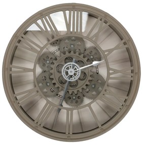 Zegar ścienny z widocznym mechanizmem, Ø 39 cm