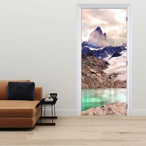 Fototapeta na drzwi - Górskie jezioro (95x205cm)