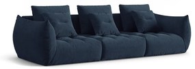 Ciemnoniebieska sofa 332 cm Bloom – Micadoni Home