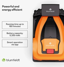 Blumfeldt Garden Hero inteligentny robot do koszenia trawy
