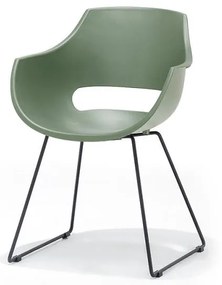 Krzesło ROCKY, 1 szt., zielone