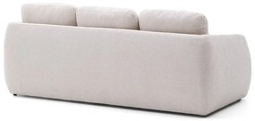 Kremowa rozkładana sofa z tkaniny szenilowej 225 cm Laira – Kave Home
