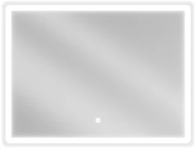 Mexen Navia lustro łazienkowe podświetlane 80 x 60 cm, LED 6000K, antypara - 9803-080-060-611-00