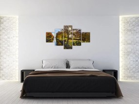 Obraz kanału wodnego (125x70 cm)