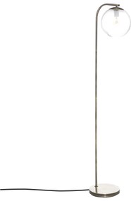 Lampa podłogowa z okrągłym kloszem NIGHT GOLD, 153 cm