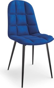 Krzesło do jadalni z pikowanym zdobieniem K417