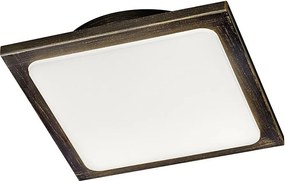 TRIO - ściemnialna lampa sufitowa LED DENVER LED/20W/230V patyna