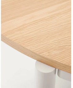 Rozkładany stół z blatem w dekorze dębu 90x120 cm Montuiri – Kave Home