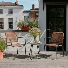 Stalowy okrągły stolik ogrodowy ø 45 cm Jable – Bizzotto