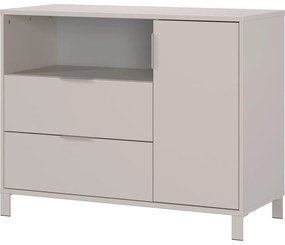 Kremowa komoda dziecięca 115x92x54 cm Alkmaar – Germania