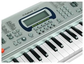 Keyboard mq5407 organy 54 klawisze lcd ładowarka