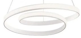 Redo 01-1888 - Żyrandol LED ściemnialny na lince TORSION LED/29W/230V, Ø 55 cm, biały