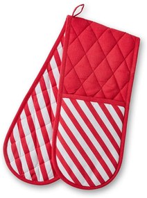 Bawełniana podwójna rękawica kuchenna Candy Cane – Catherine Lansfield