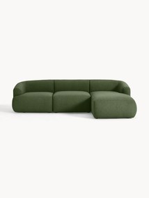 Narożna sofa modułowa Bouclé Sofia (3-osobowa)